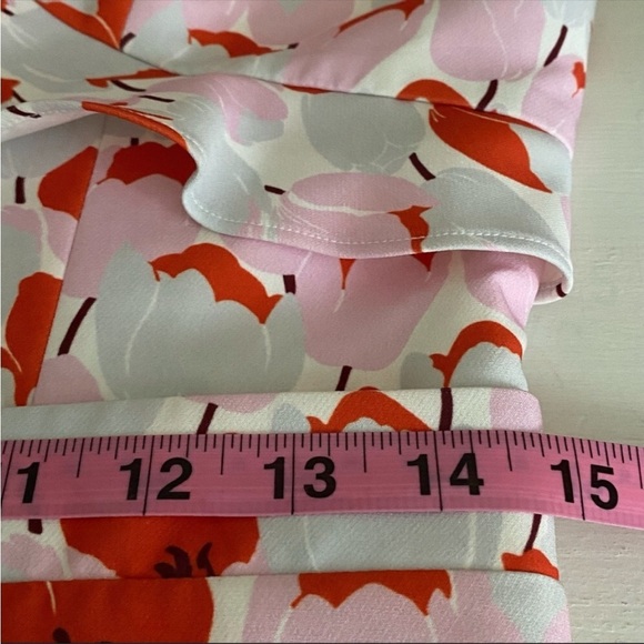 Black Halo Women's Zalda Ruffled Floral Mini Dress - Picture 16 of 16